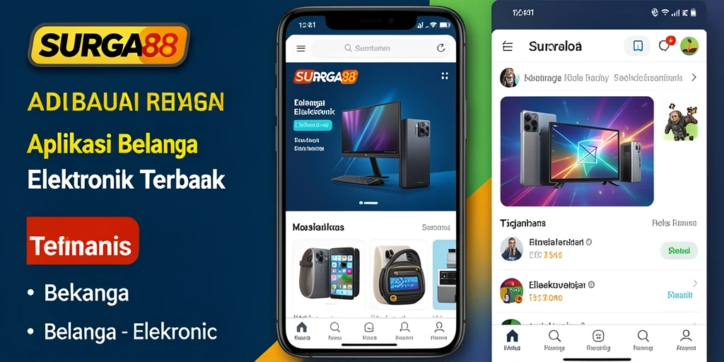 Antarmuka aplikasi SURGA88 yang menarik dan mudah digunakan.