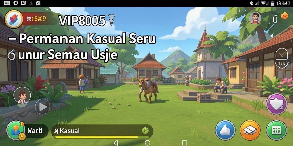 Tampilan antarmuka permainan VIP805 yang menarik dan interaktif.