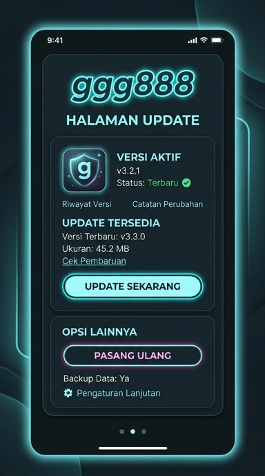 Tampilan riwayat versi ggg888